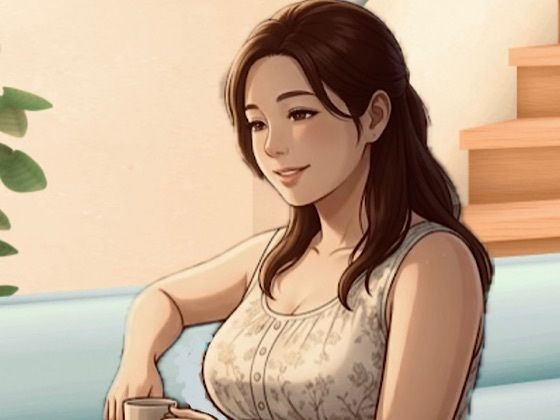 【官能小説】無防備な隣のぽっちゃり奥さん  第二話  お風呂が沸きました  恥じらう真理さんと湯船の密着【青いらいおん】 無料 エロ 漫画 フル raw hitomi